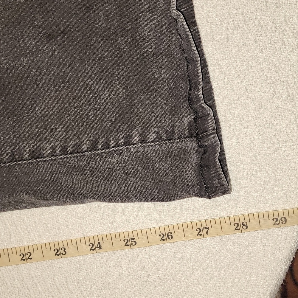 Woman's Time & Tru High Rise Bell Bottoms Black Jeans Pants Trousers Size 16 - Picture 8 of 8